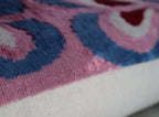 Canvello Pink Handmade 16x24 Silk Velvet Pillow, Organic Veg Dyed, Down/Feather Filled Canvello