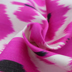 Canvello Pure Silk Dark Pink Throw Pillows - 16x16 inch Canvello