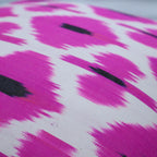 Canvello Pure Silk Dark Pink Throw Pillows - 16x16 inch Canvello
