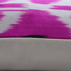 Canvello Pure Silk Dark Pink Throw Pillows - 16x16 inch Canvello