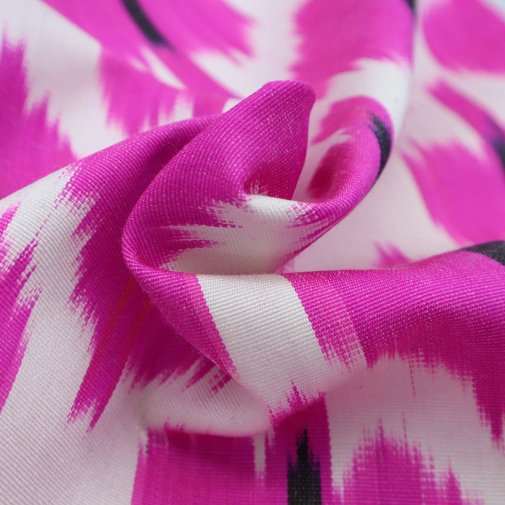 Canvello Pure Silk Dark Pink Throw Pillows - 16x16 inch Canvello