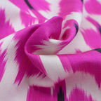 Canvello Pure Silk Dark Pink Throw Pillows - 16x16 inch Canvello