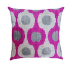 Canvello Silk Velvet Dark Pink Throw Pillows - 16"x16" Canvello