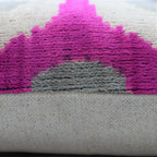 Canvello Silk Velvet Dark Pink Throw Pillows - 16"x16" Canvello