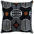 Canvello Soft Black And White Pillows For Couch | 16 x 16 in (40 x 40 cm) Canvello