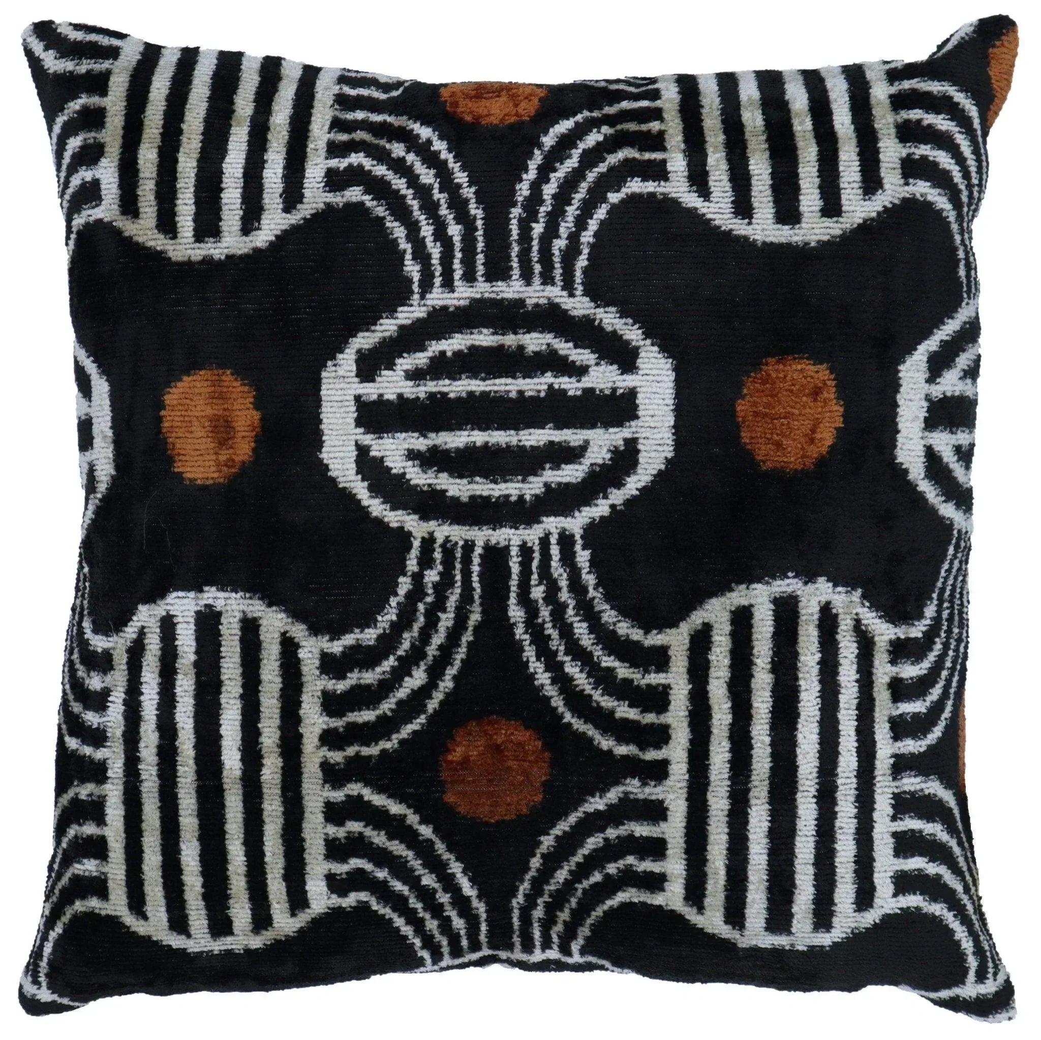 Canvello Soft Black And White Pillows For Couch | 16 x 16 in (40 x 40 cm) Canvello