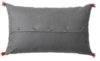 Canvello Swedish Embroidered Throw Pillows - 16x26, detail shot - House Of Avana