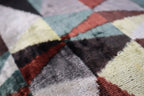 Canvello Teal Beige Brown Vegetable Dyed Handmade Turkish Silk Velvet Pillow - A Work of Art Canvello