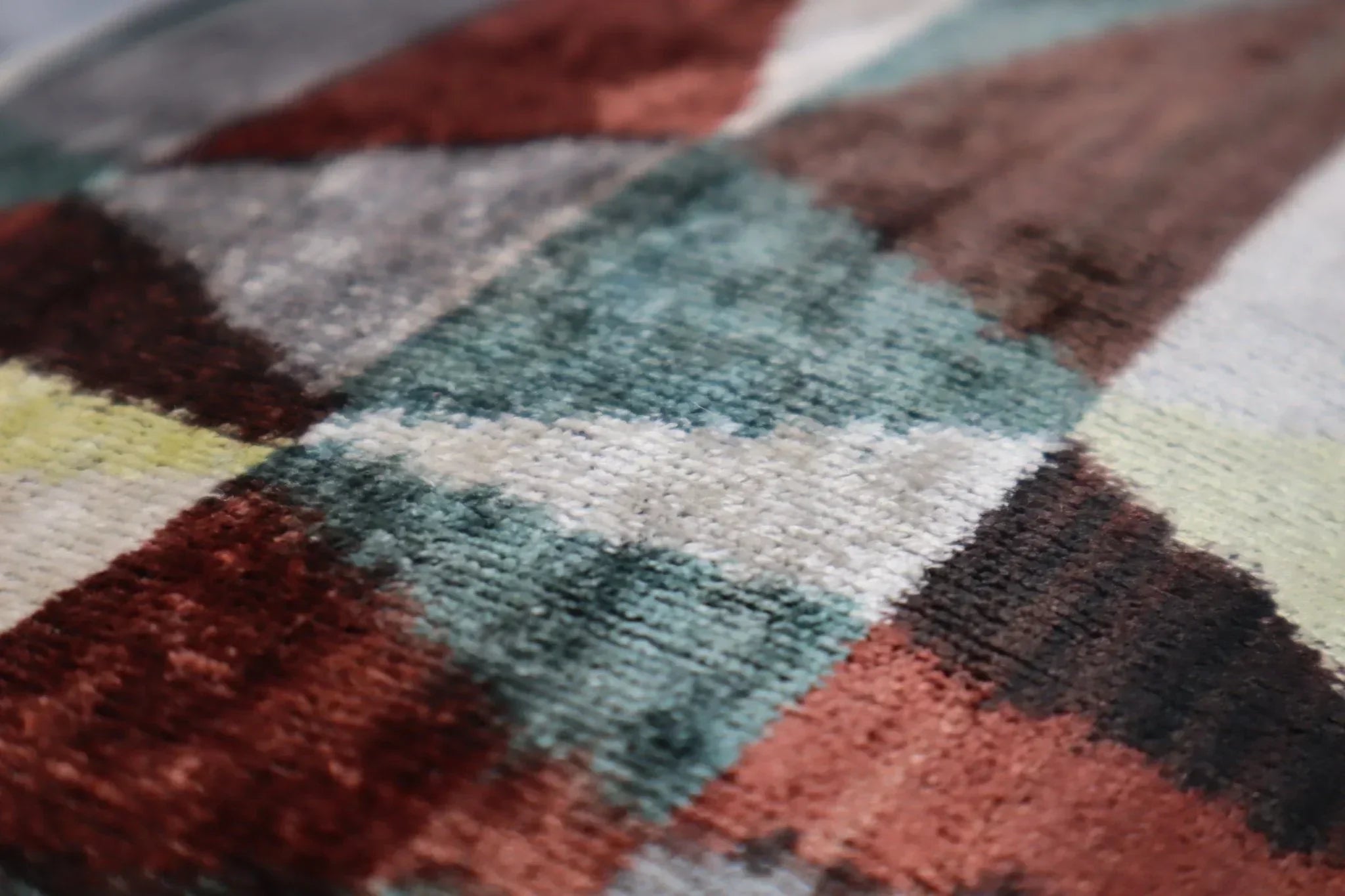 Canvello Teal Beige Brown Vegetable Dyed Handmade Turkish Silk Velvet Pillow - A Work of Art Canvello