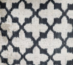 Canvello Throw Back Blavk & White Cushion for Sofa | X in (40 X Cm), side view - House Of Avana