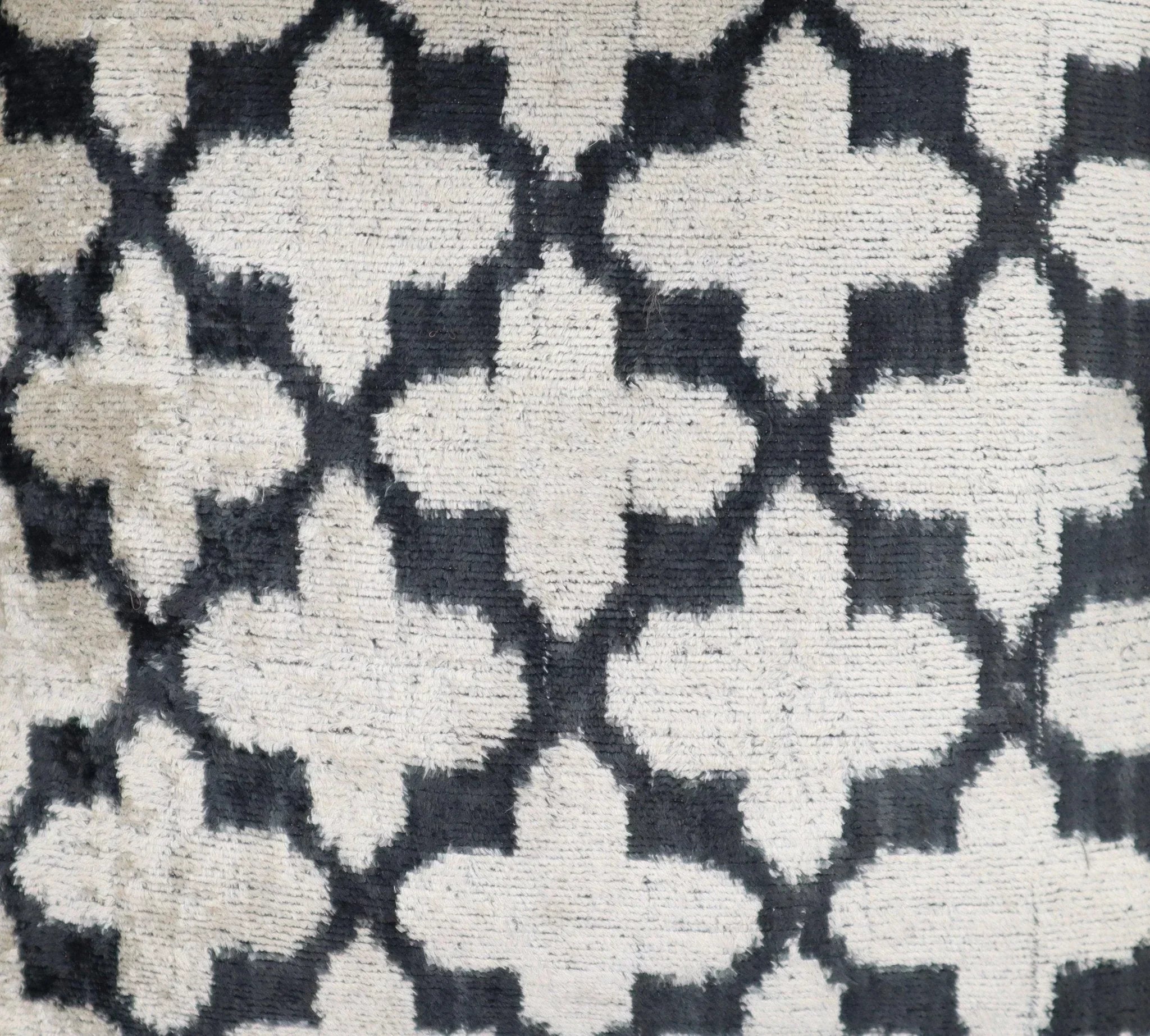 Canvello Throw Back Blavk & White Cushion for Sofa | X in (40 X Cm), side view - House Of Avana