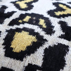 Canvello Tiger Print Black Pillows For Couch - 16x16 inch Canvello