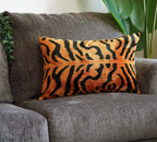 Canvello Tiger-Print Decorative Throw Pillows Sets | 16x24 in | Set of 3 Canvello