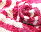 Canvello Tiger Print Pinkish Red Throw Pillows - 16x16 inch Canvello