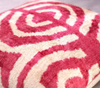 Canvello Tiger Print Pinkish Red Throw Pillows - 16x16 inch Canvello