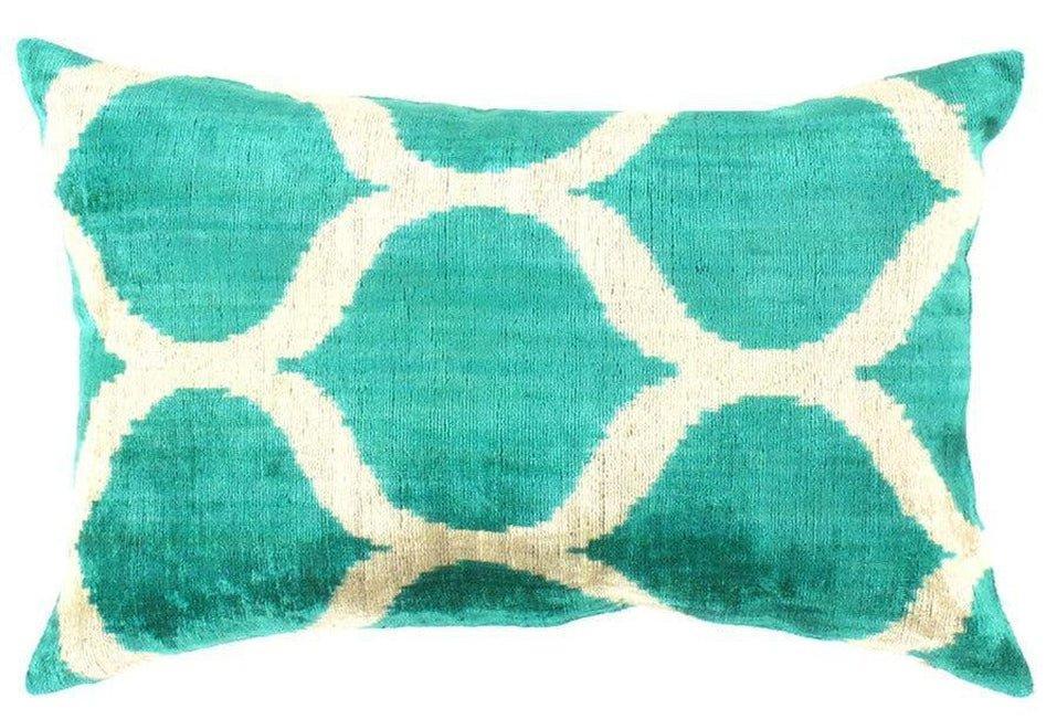 Canvello Turkish Green Velvet Throw Pillows - TI 145 Canvello