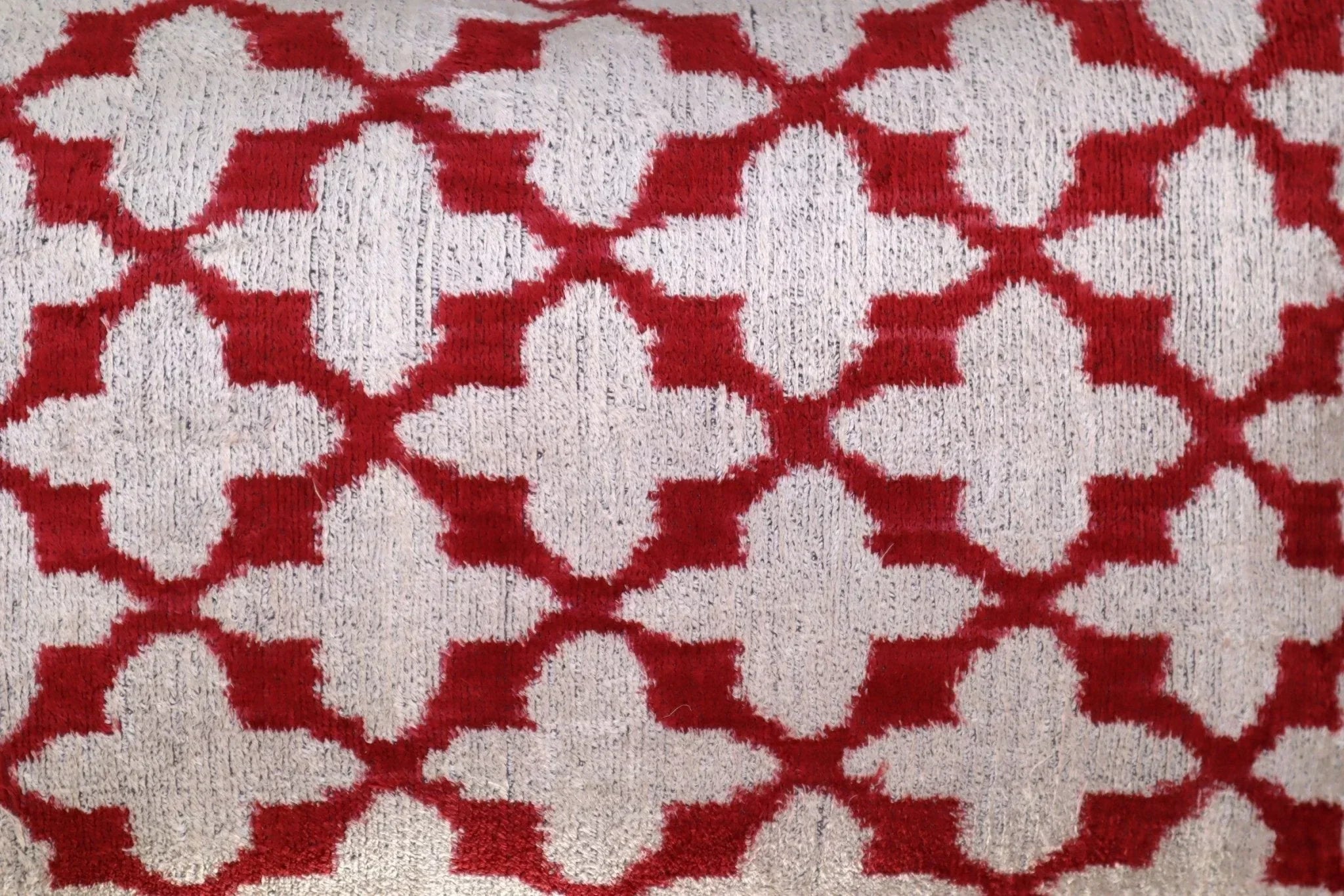 Canvello Turkish Handmade Decorative Velvet Silk Pillow - 16" X 24" Canvello