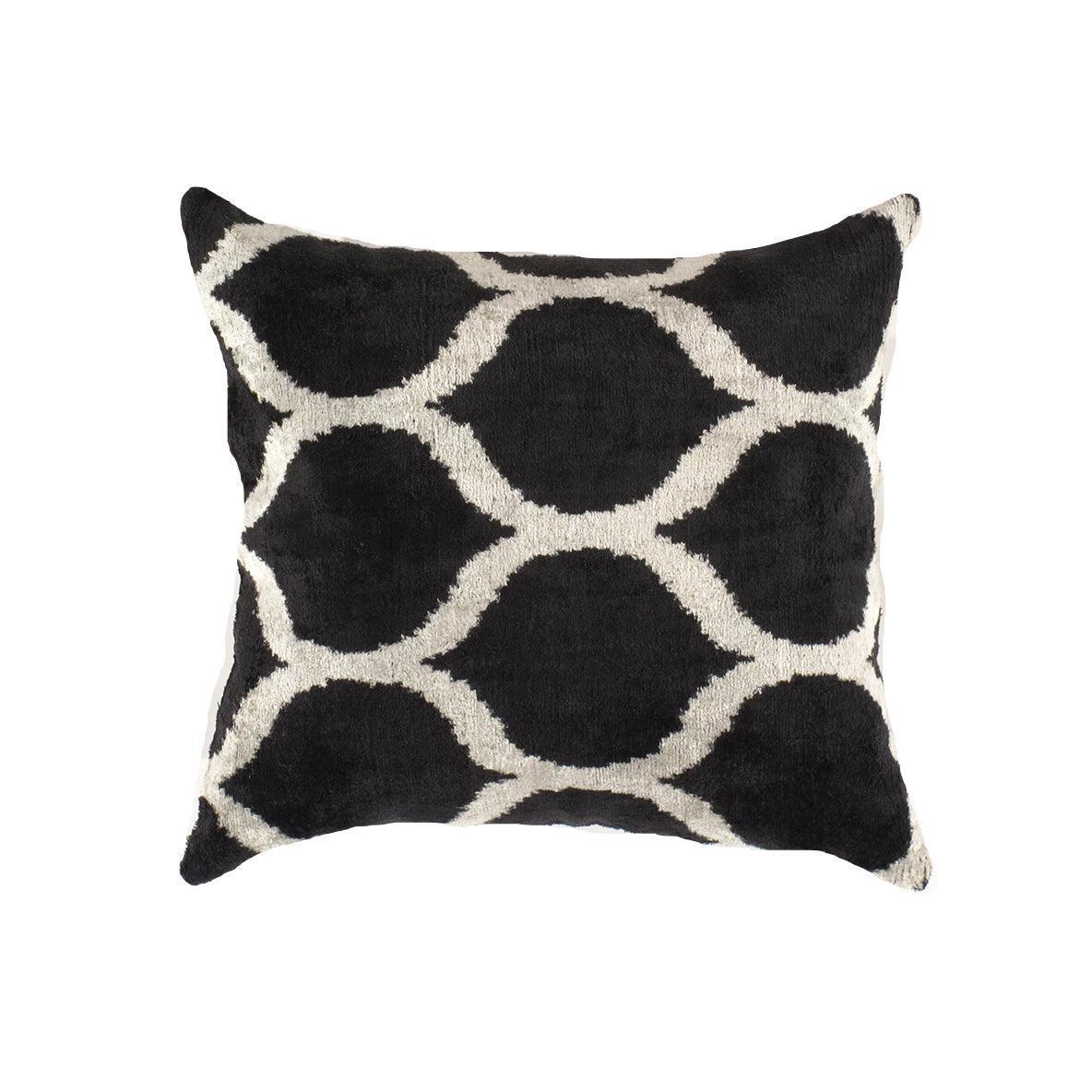 Canvello Turkish Handmade Decorative Velvet Silk Pillow - 20" X 20" Canvello