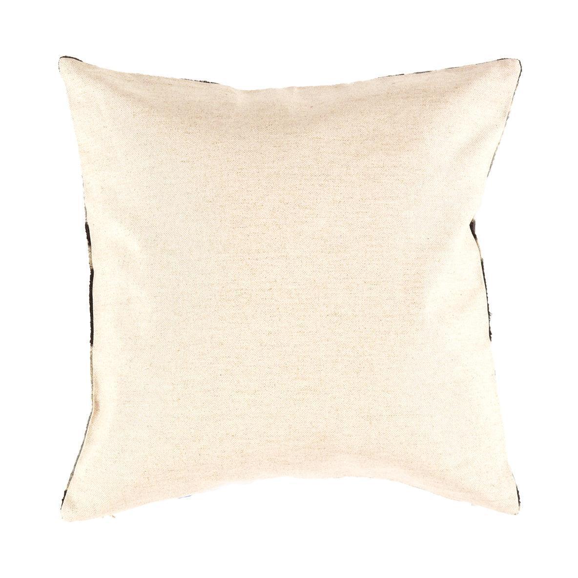 Canvello Turkish Multi Colors Velvet Silk IKAT Pillow - 24'' X 24" Canvello