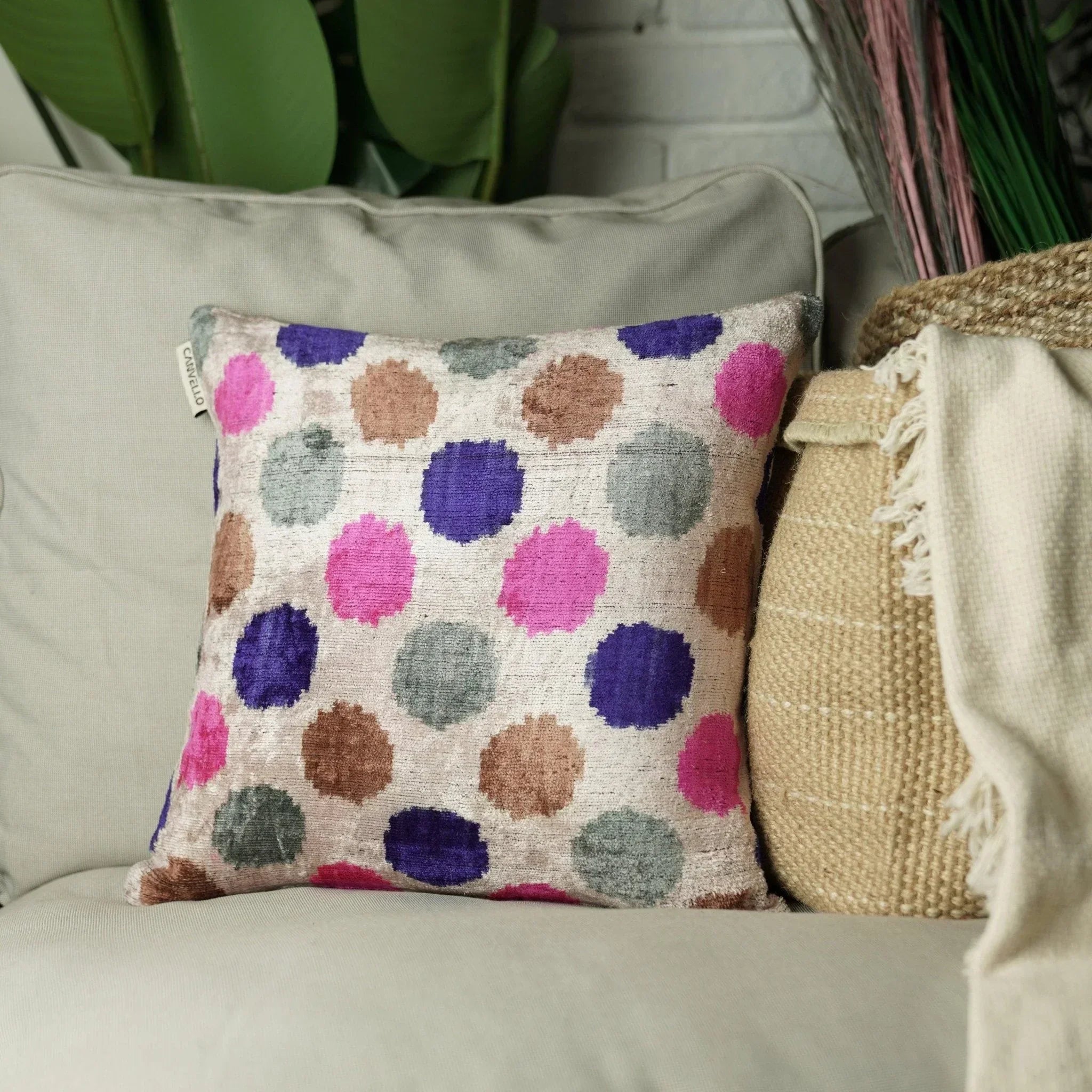 Canvello Unique Colorful Throw Pillows Canvello