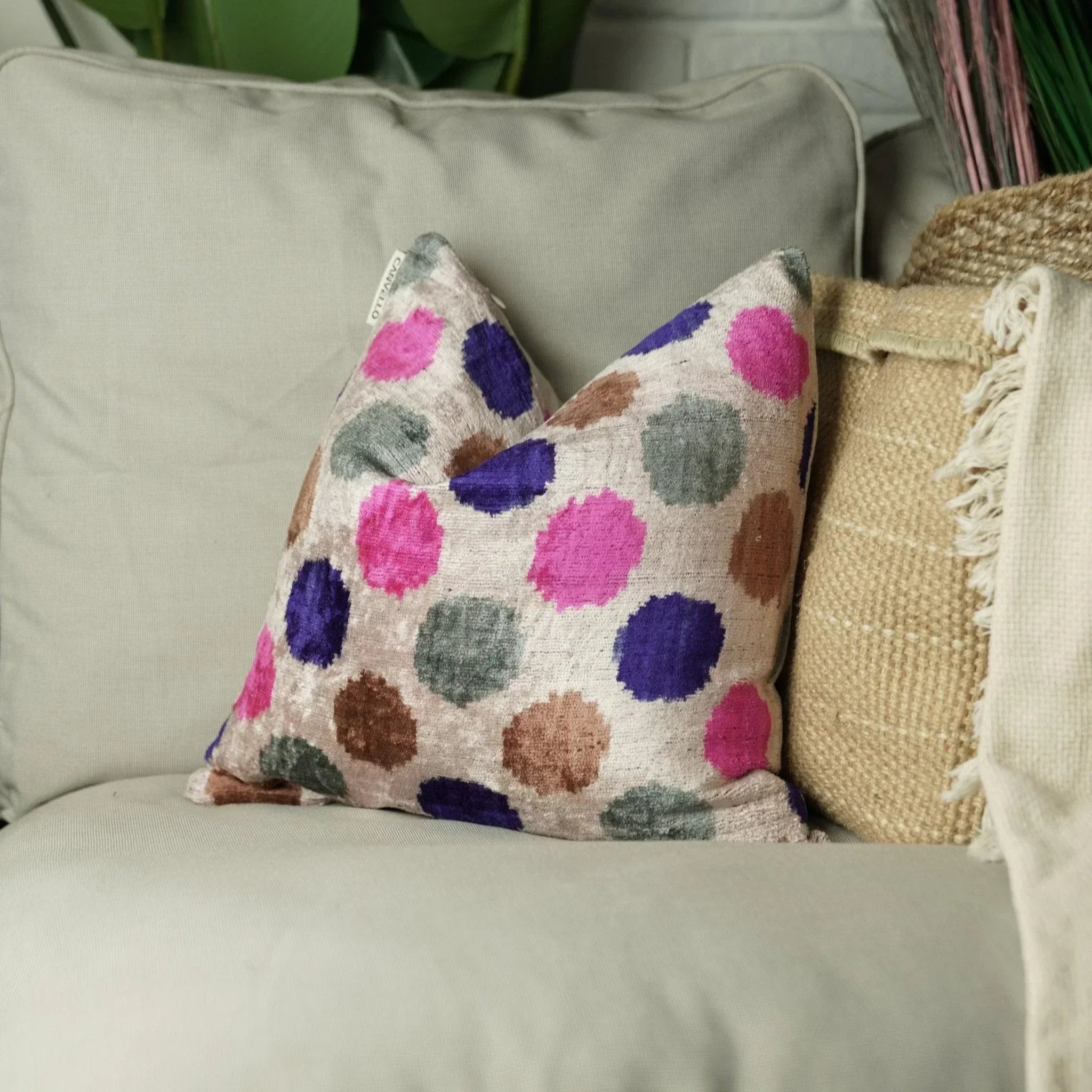 Canvello Unique Colorful Throw Pillows Canvello