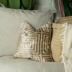 Canvello Unique Decorative Brown Pillows - 16"X16" Canvello