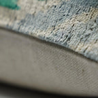Canvello Unique Green Pillows + Down Insert 16"x16" Canvello