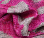 Canvello Velvet Pink Ivory Pillow | 16 x 16 in (40 x 40 cm) Canvello