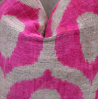 Canvello Velvet Pink Ivory Pillow | 16 x 16 in (40 x 40 cm) Canvello