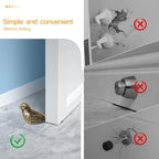 Cast Iron Bird Heavy Duty Door Stopper Avoid Drilling Holes with Handle Metal Antique Decorative Vintage... - House Of Avana