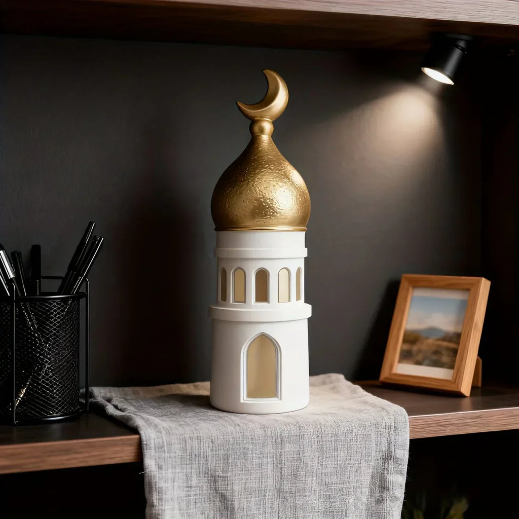 Castle Statue - Decorative 11.8-Inch