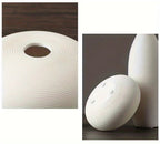 Ceramic Scandinavian Vase for Tabletop Flower Arrangement, dimensions view - House Of Avana [[SKU:HOA-VAS-020]]