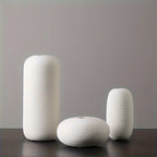 Ceramic Scandinavian Vase for Tabletop Flower Arrangement, in-use display - House Of Avana