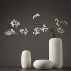 Ceramic Scandinavian Vase for Tabletop Flower Arrangement, front view - House Of Avana [[SKU:HOA-VAS-020]]