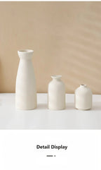 Ceramic Vase Set of Modern Boho Style Vases, alternate view - House Of Avana [[SKU:HOA-VAS-025]]