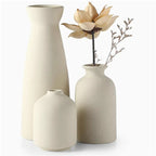Ceramic Vase Set of Modern Boho Style Vases, alternate view - House Of Avana [[SKU:HOA-VAS-025]]