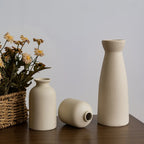Ceramic Vase Set of Modern Boho Style Vases, lifestyle image - House Of Avana