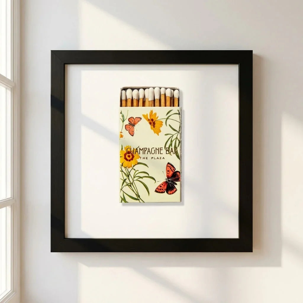 Champagne Bar Framed Print