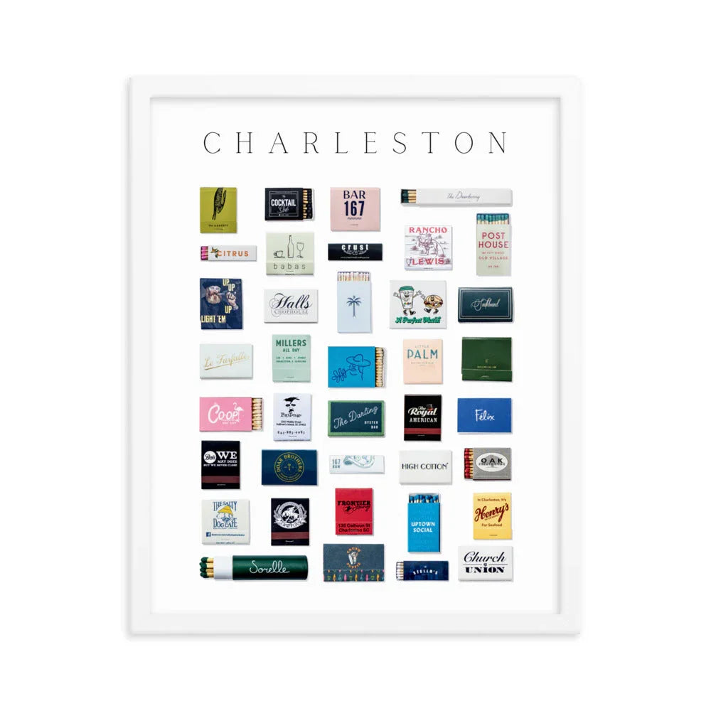 Charleston City Framed Print