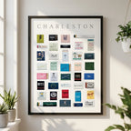 Charleston City Framed Print
