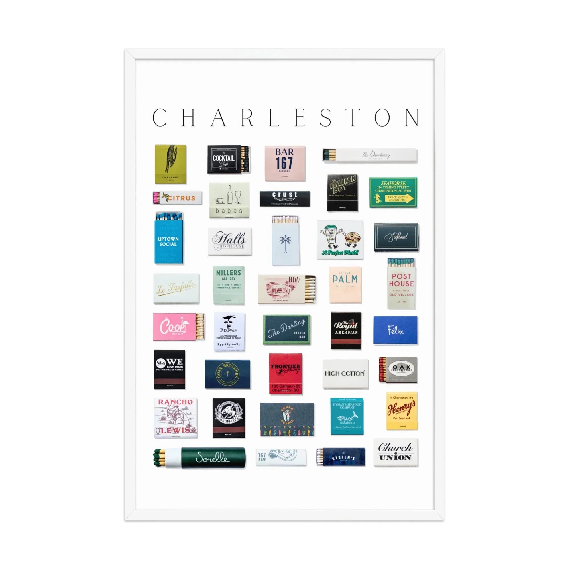Charleston City Print