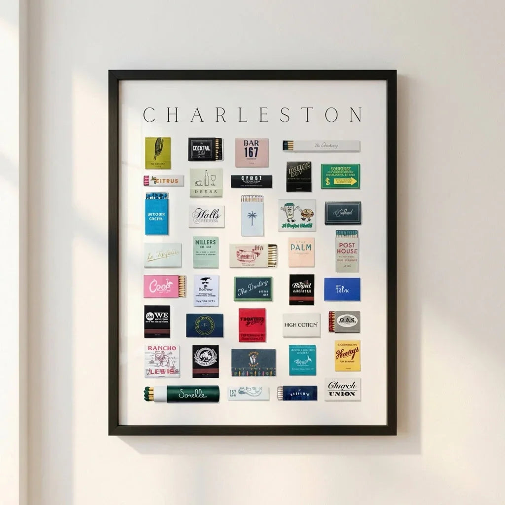 Charleston City Print