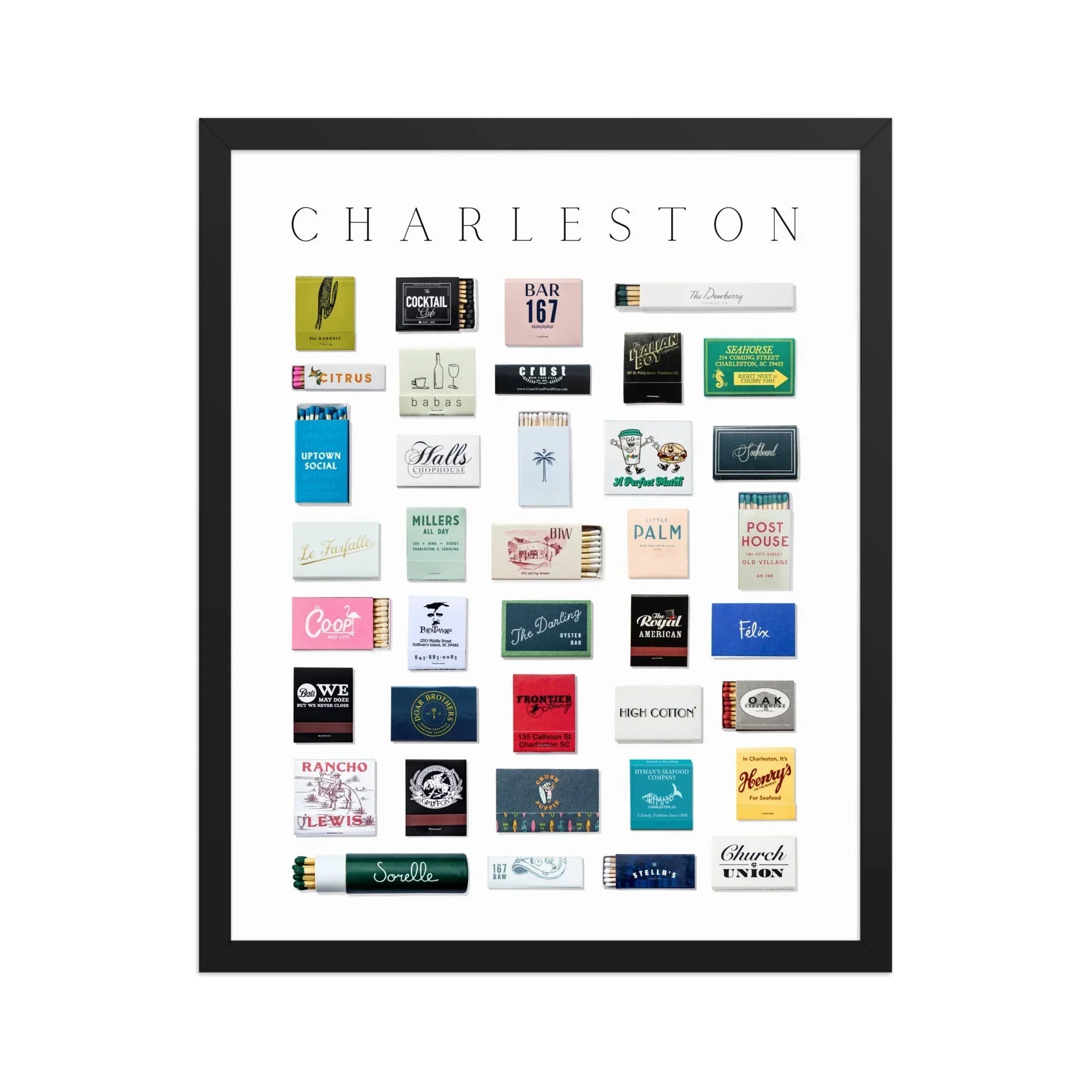 Charleston City Print