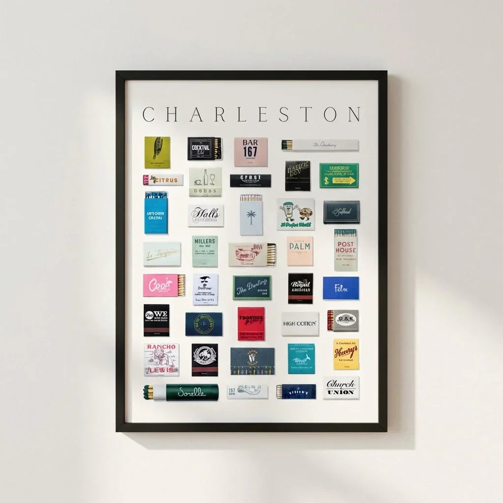 Charleston City Print