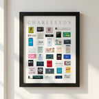 Charleston Matchbox Print