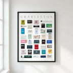 Charleston Matchbox Print