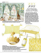 Antigua Pillow - Naturally Dyed Yellow Archive New York