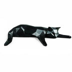 Geometric Lying Cat Figurine