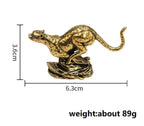 Elegant Cheetah Figurine, detail shot - House Of Avana