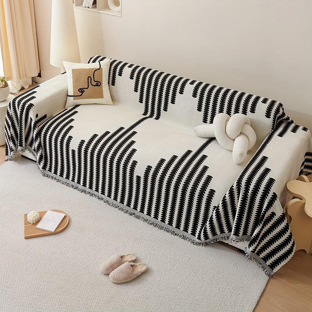 Chenille Fabric Sofa Cover - Soft, Non-slip, Universal Protector - House Of Avana